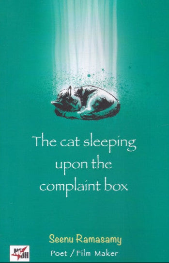 The cat sleepping upon the complaint box